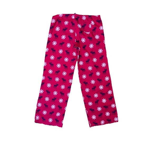 Y2K Abercrombie Holiday Moose Pj Set Womens Small EUC 2000s Vintage GRAIL - Picture 8 of 8